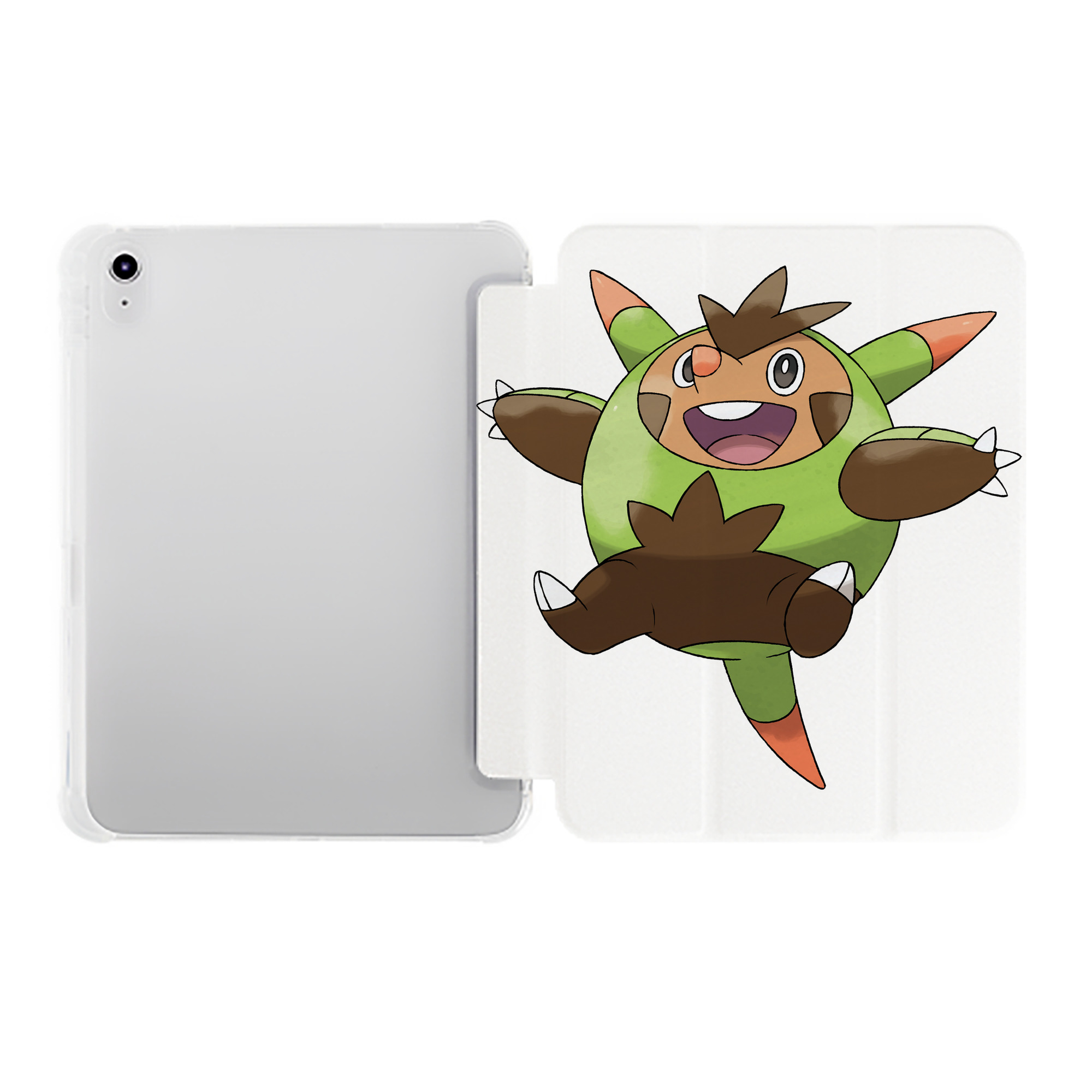 （画像用） ポケットモンスター Pokémon IPad ケース ペン収納付き 三つ折りスタンド PUレザー×シリコン 対応機種9.5/10.5/10.9インチ